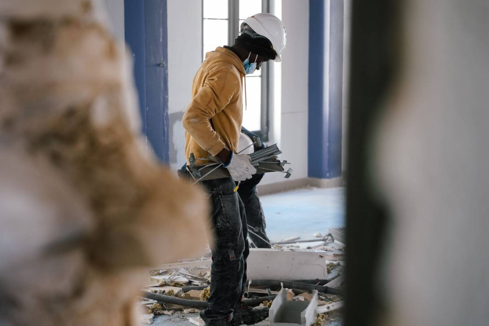 Déconstruction Ecole Les Abeilles à MARSEILLE (13)