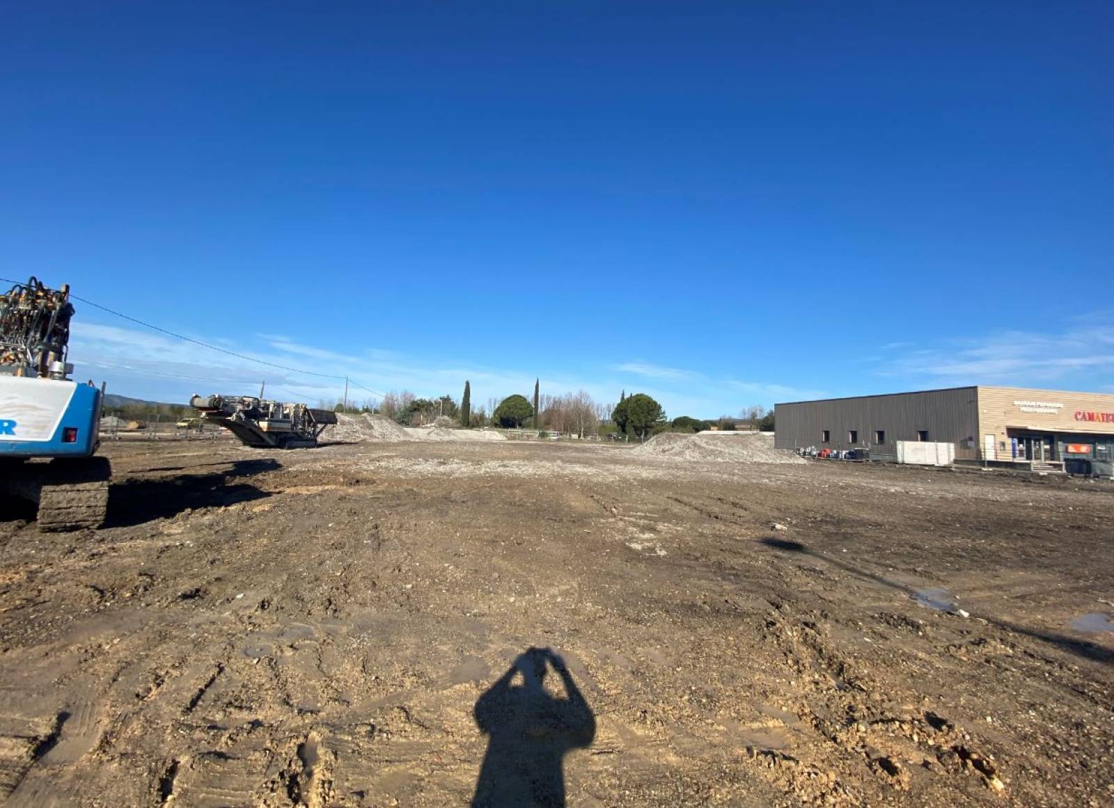 Concassage de béton à pertuis