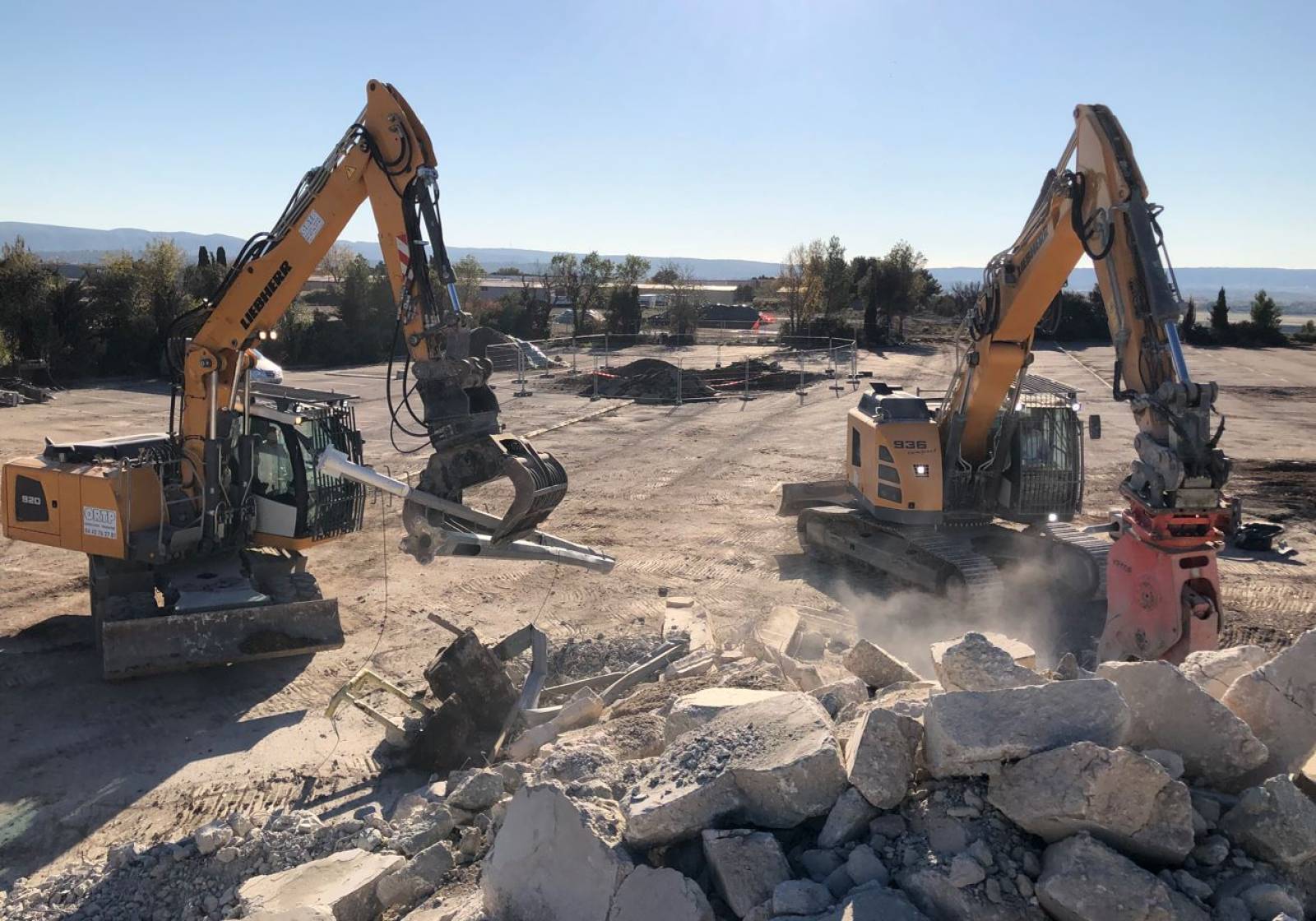 Broyage et déferraillage de bétons à Vitrolles (13127)