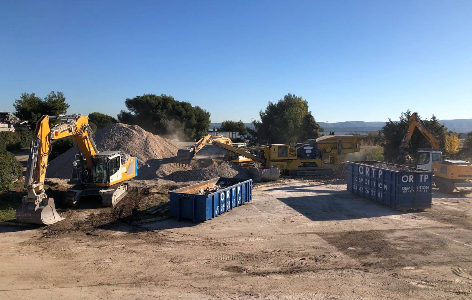 Matériels de démolition région paca