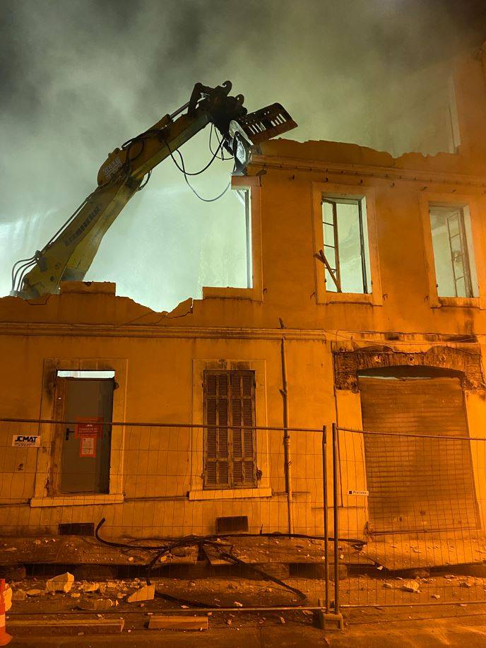 Déconstruction au panier bouches du rhônee