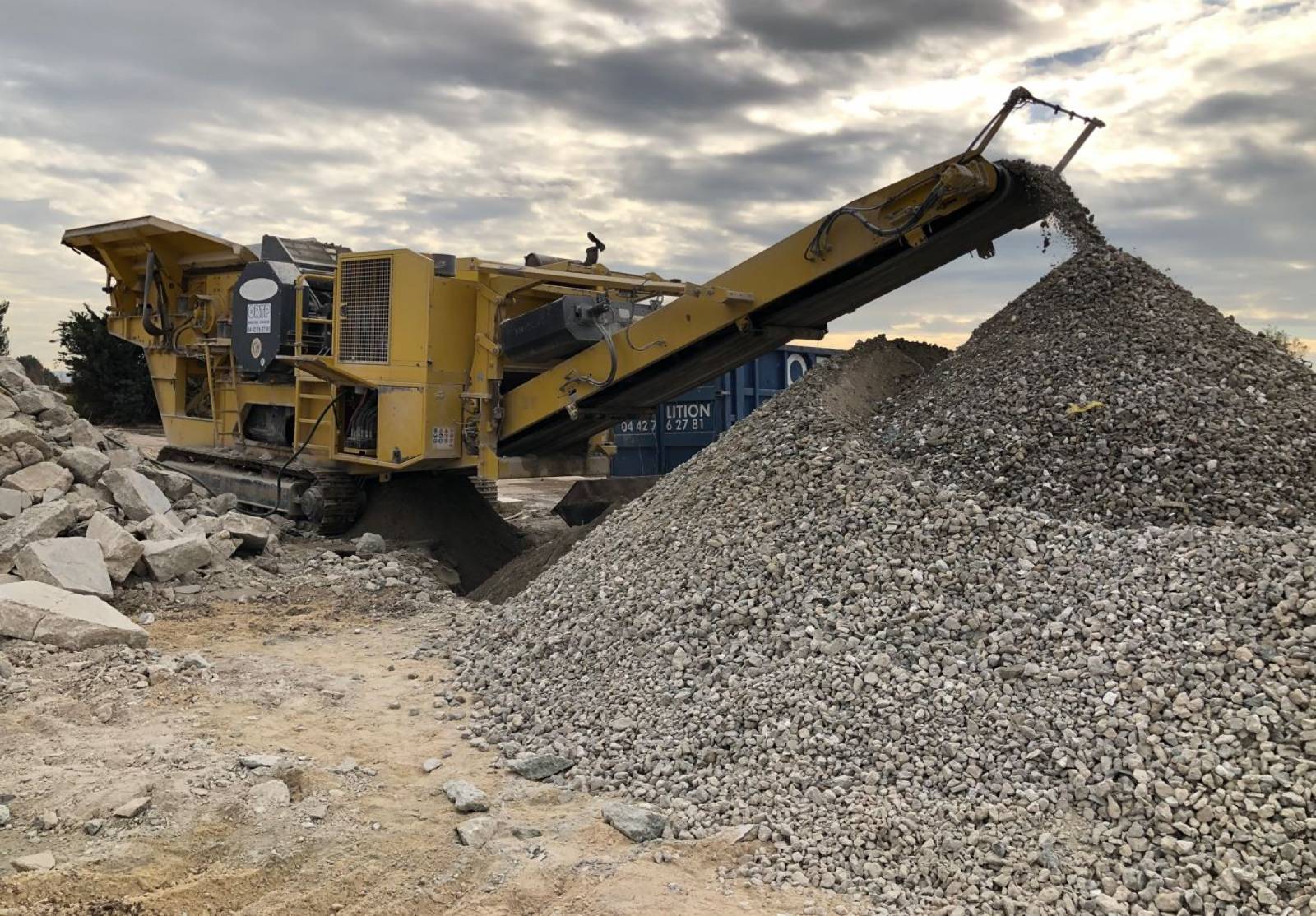 Concassage de béton en 0/80 à Vitrolles (13127)