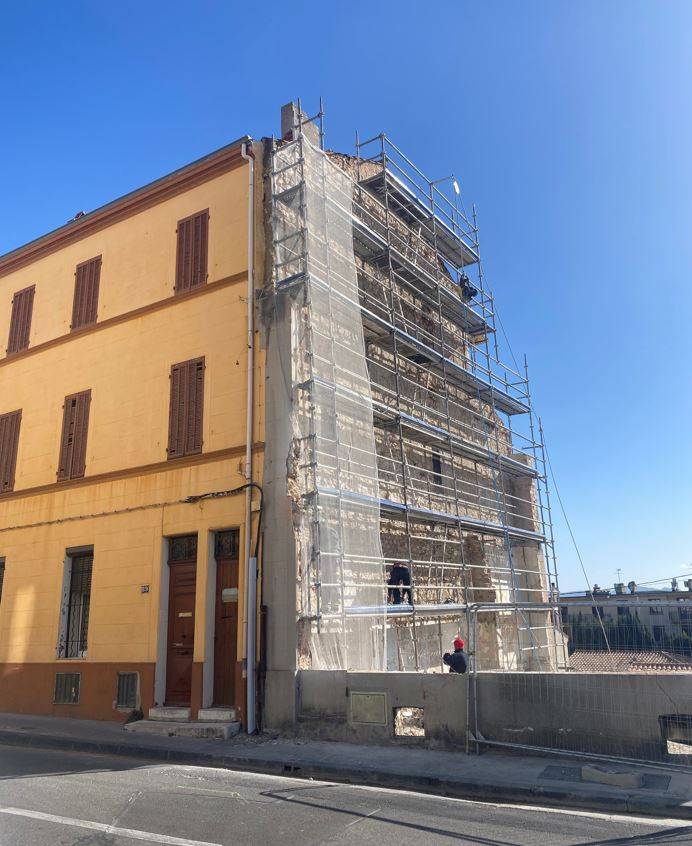 refection de façade après démolition 13016 marseille