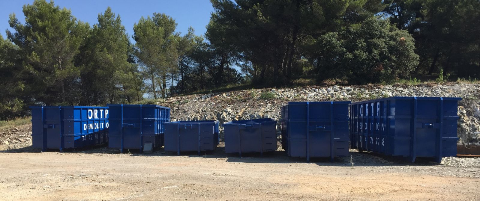 Bennes 30m3 DIB et Bois de déconstruction