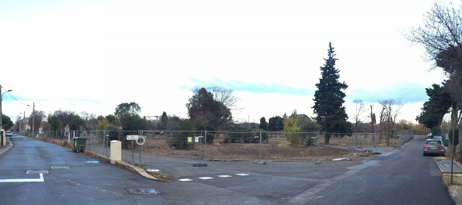 Démolition d'habitations sur les bouches du rhone