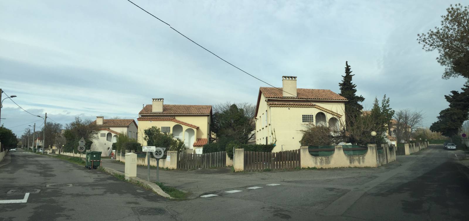 Démolition de villas à Istres