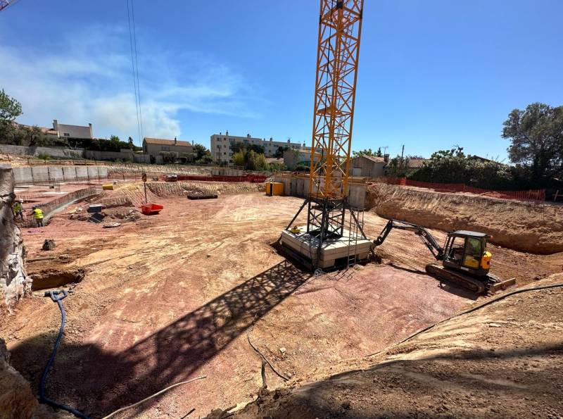 Terrassement avec passes alternées et talutages