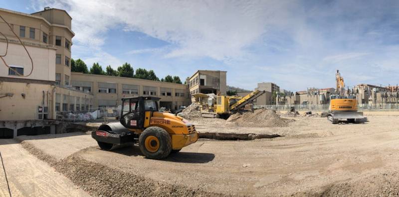 Concassage de gravats de démolition dans les Bouches du Rhône