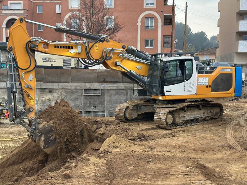 Terrassement en masse de 20 000m3 pour un programme immobilier à Istres (13)