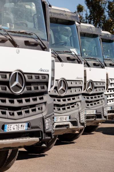 Transport de gravats de démolition et de déblais de terrassement