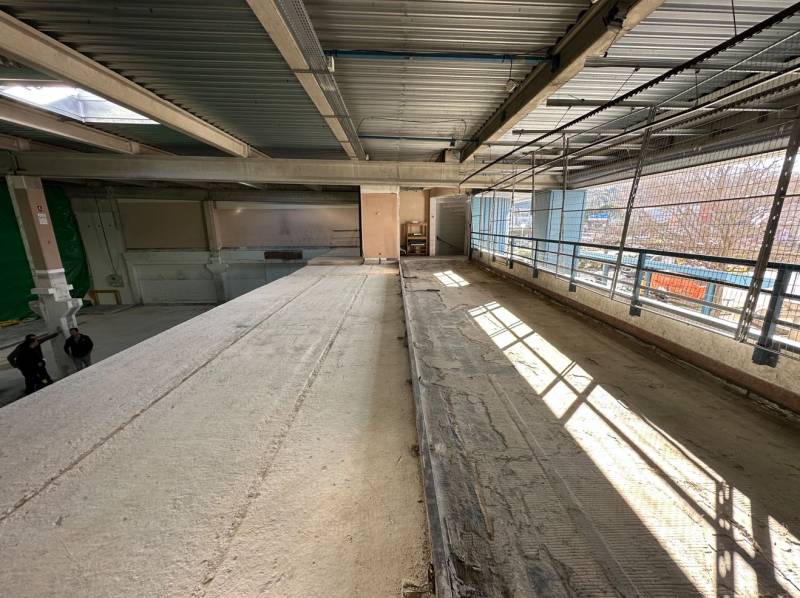 Démolition partielle de dalle béton à Aubagne (13)