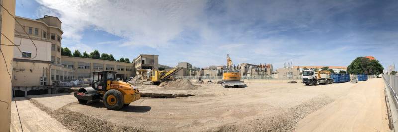 Remise en état des emprises après démolition à Marseille