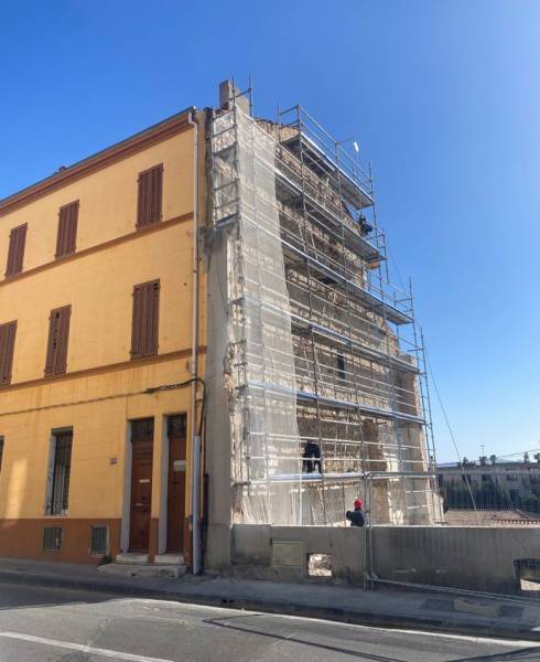 refection de façade après démolition 13016 marseille