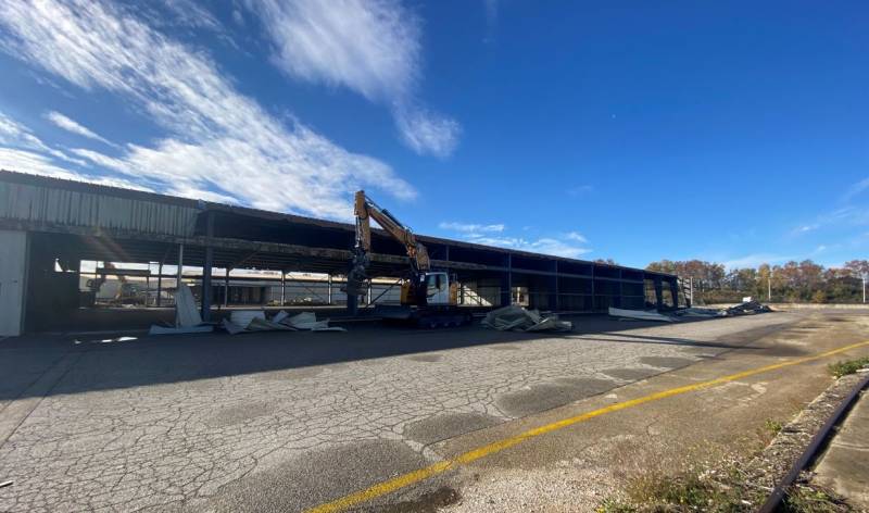 Démantèlement de hangar métallique à arles 13200