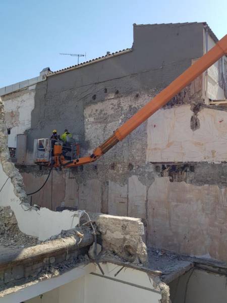 Désolidarisation depuis une nacelle