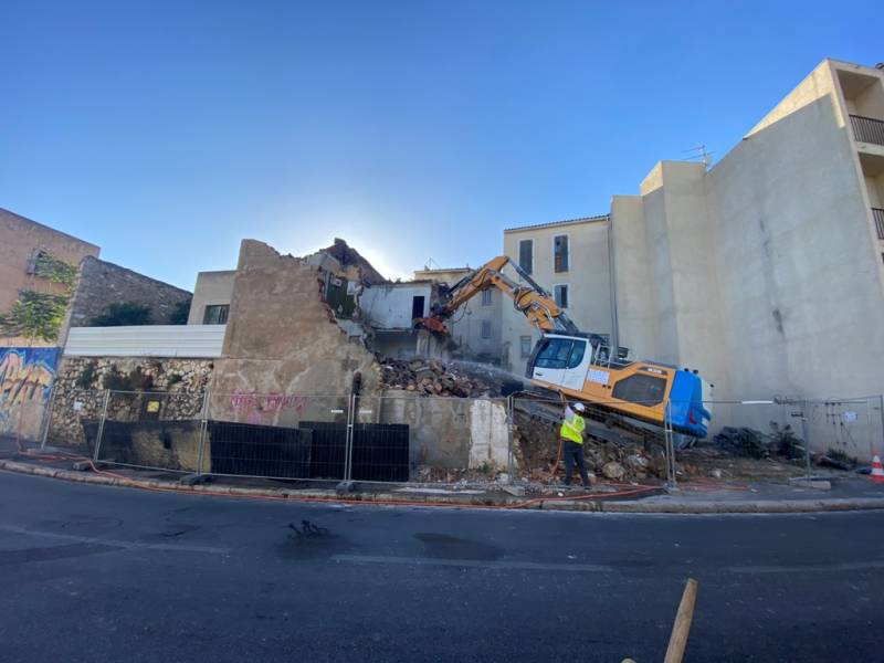 Démolition immeuble à Marseille