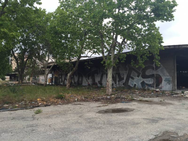 Etat initial avant démolition hangar Marseille 13015