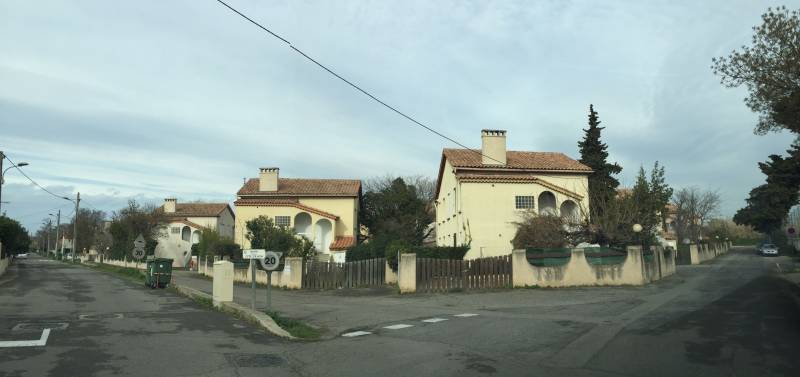 Démolition de villas à Istres